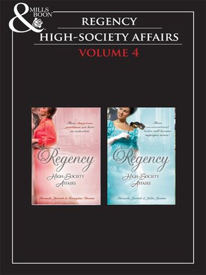 cover image of Regency High Society, Volume 4